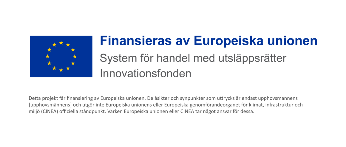 Finansieras av Europeiska unionen - System för handel med ustläppsrätter Innovationsfonden